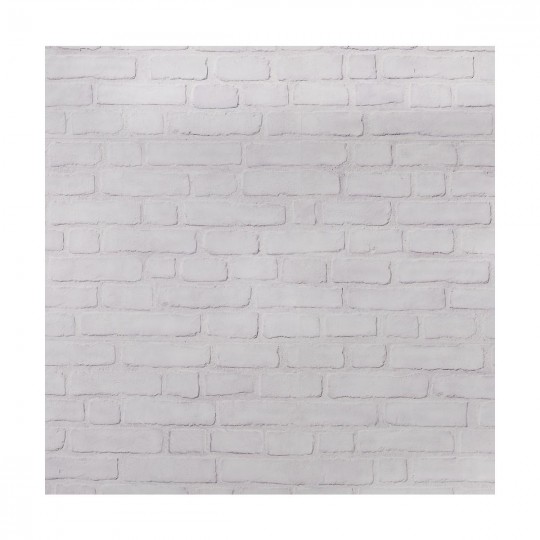 Vægbeklædning Hvid mursten 70 x 40 cm Artens