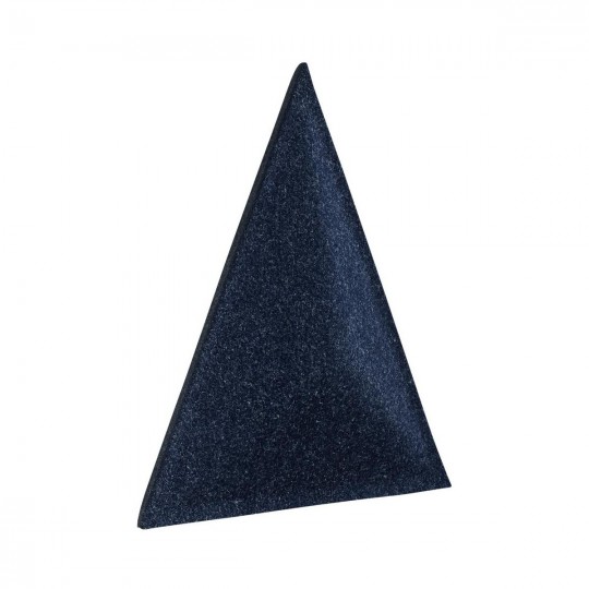 Dekorativt akustisk panel Konveks trekant Navyblå