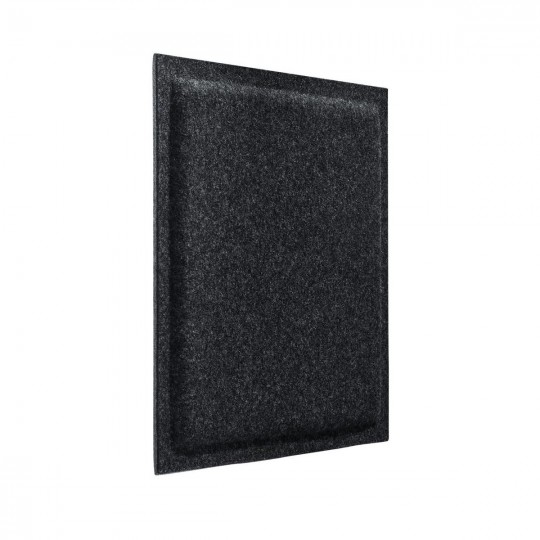 Dekorativt akustisk panel Konveks firkantet sort