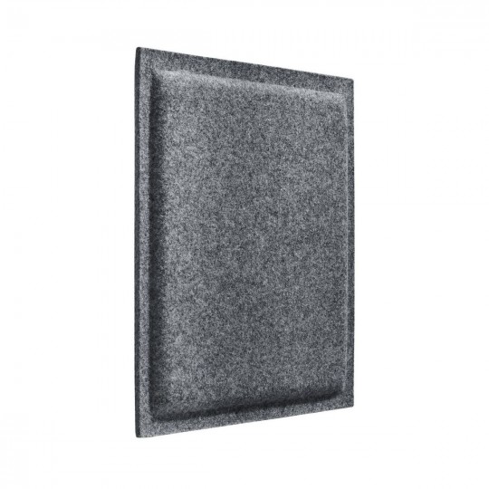 Dekorativt akustisk panel Konveks firkantet grå
