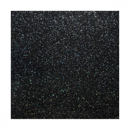 Lamineret køkkenbordet sort galakse 033S Biuro Styl