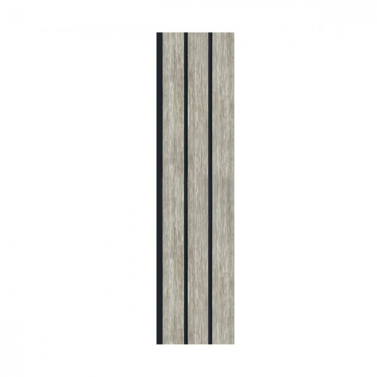 Dekorativ PVC vægpanel Lineo Beige Wood Flow